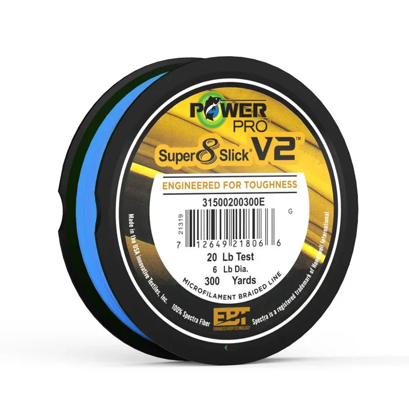 POWER PRO SSV2 275M PE Line 8 Strands Spectra Fishing Line Original USA fishing Braid Line PESCA