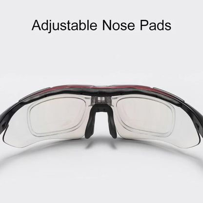ROCKBROS Photochromic Bicycle Glassess Cycling Glasses Polarized Sunglasses Myopia Frame MTB Mountain UV400 Bicycle Goggles