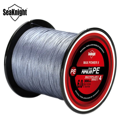 Brand TriPoseidon Series 300M 330Yards PE Braided Fishing Line 4 stands 8 10 20 60LB Multifilament Fishing Line