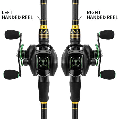 LINNHUE Best Baitcasting Reel BS2000 8.1:1 High Speed Spare Spool Reel Fishing Saltwater Fresh Fishing Casting Fishing Reel
