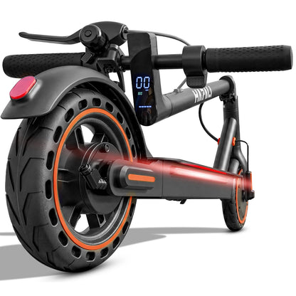 Electric Scooter for Adults, 550W Peak Motor & 19-Mile Range, 360° Lighting, Foldable E-Scooter with App Control