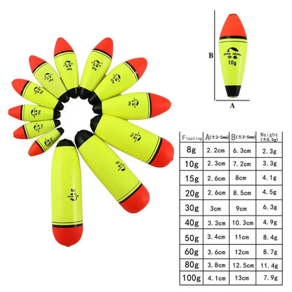 1pc 8g-200g FLYSAND Fishing Float  EVA Floats Fish Floater Bait For Sea Fishing Tackle Accessories