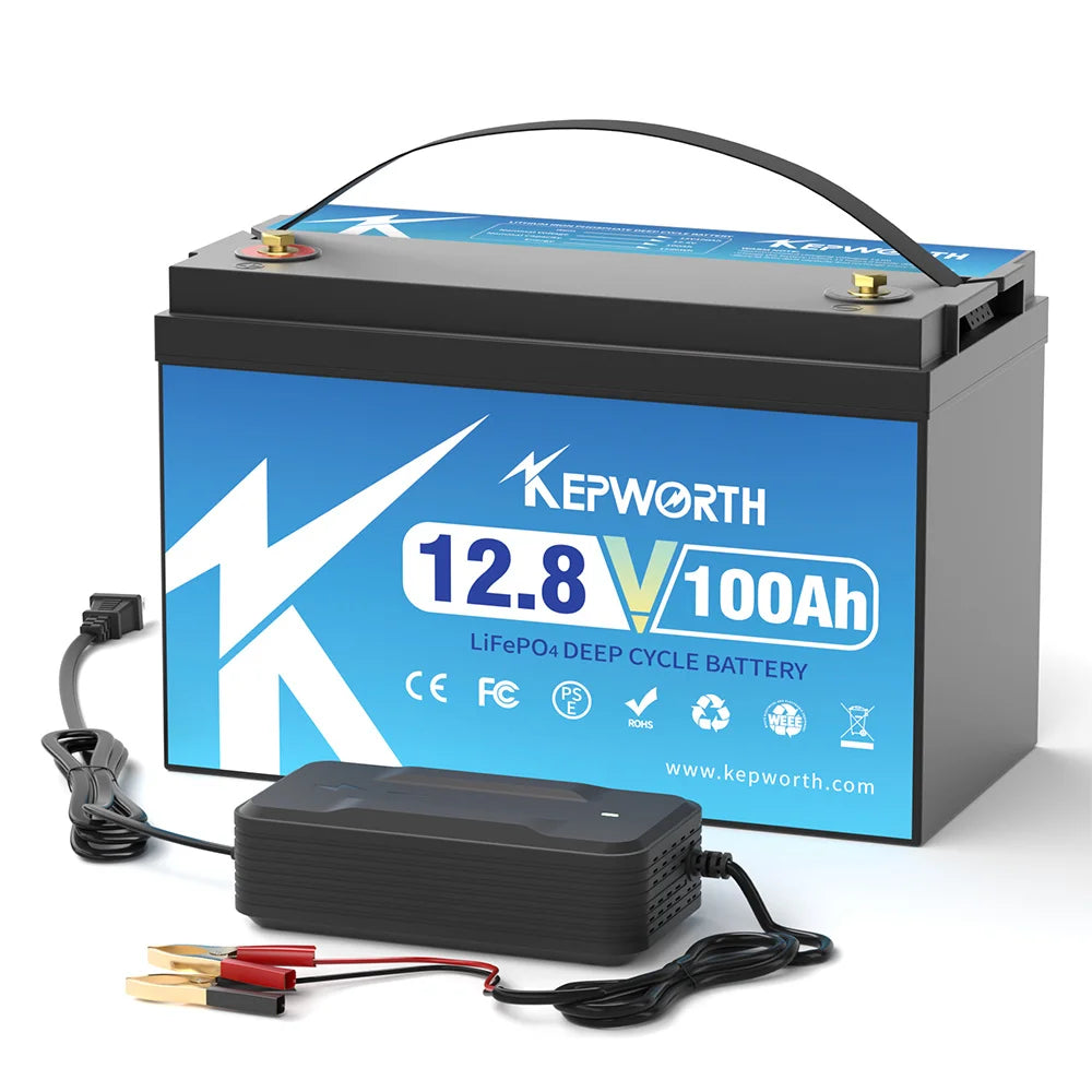 12V 24V 100Ah 120Ah 135Ah 300Ah LiFePO4 Lithium Iron Phosphate Battery With BMS  For Golf Cart EV RV Solar Energy Trolling Motor