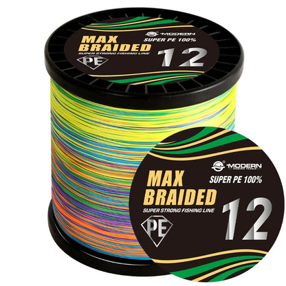 VIKINGAR 1000M 12 Strands Braided Fishing Line Super Strong Japan Multifilment PE Line Durable X12 300M 500M Carp Fishing Line