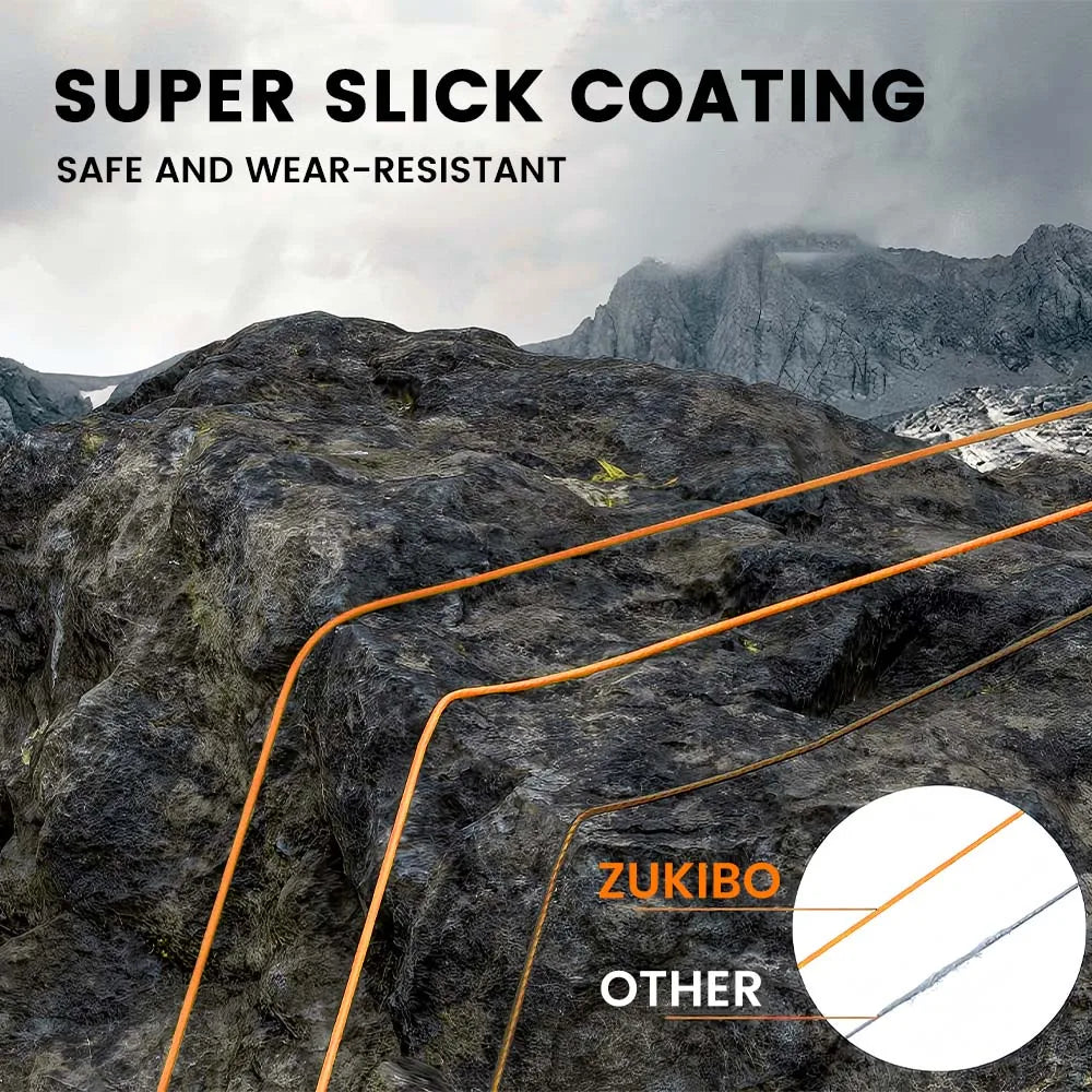 ZUKIBO X8 braided fishing wire 8 strands wire multifilament Japanese original fishing line Long distance casting tackle tax-free