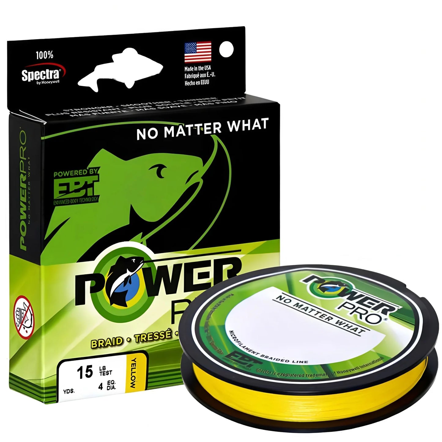 Original POWER PRO SSV2 8 Strands 300Yds Braided Spectra Fishing Line 10lb ~ 80lb USA PE Multifilament Braid Line PESCA
