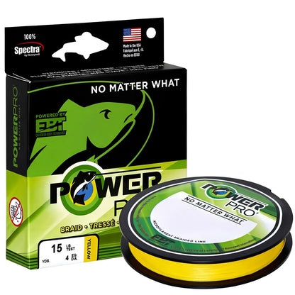 Original POWER PRO SSV2 8 Strands 300Yds Braided Spectra Fishing Line 10lb ~ 80lb USA PE Multifilament Braid Line PESCA