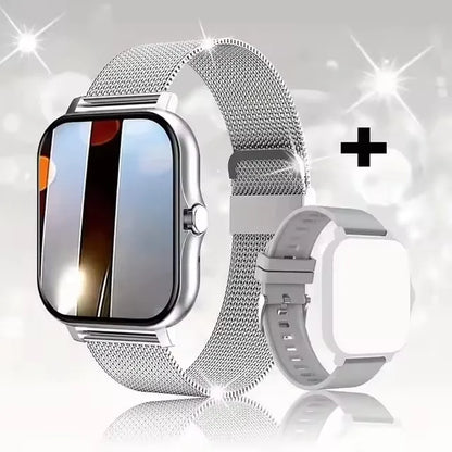 New Smart Watch Android IOS Phone 1.44‘’ Color Screen Bluetooth Call Blood Oxygen/Pressure Monitoring Smart Watch Women Men ht30