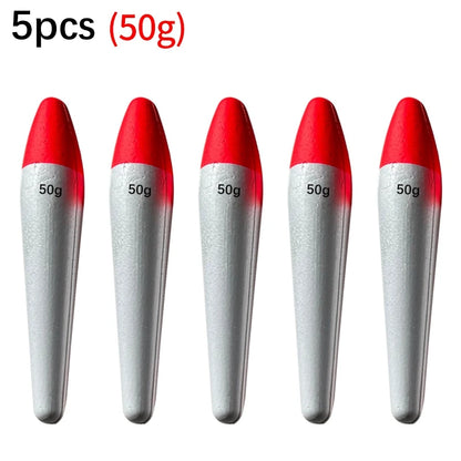 5Pcs Sea Fishing Buoys Floats EVA Casting Fishing Stick Float 2g-50g Saltwater Fishing Bobber Flotador Fishing Tackle pesca