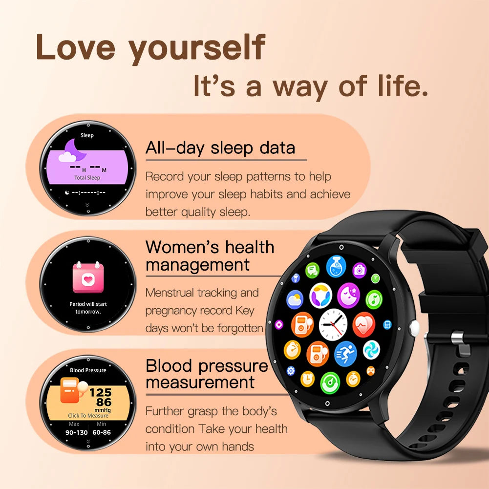 OLEVS 8201 Smart Watch Original Multifunctional Lectronic IP67 Waterproof Sports Fitness Tracker Health Bluetooth Smartwatch