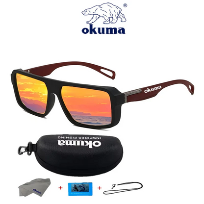 Okuma polarized fishing sunglasses UV400 men's and women's outdoor sports cycling hunting driving sunglasses