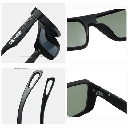 Okuma polarized fishing sunglasses UV400 men's and women's outdoor sports cycling hunting driving sunglasses