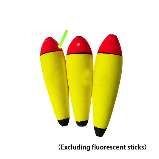 3pcs Peche 10g-100g Foam Fishing Float Elastic EVA Material Floating Buoyancy Buoyancy Fishing Tackle Water Sports