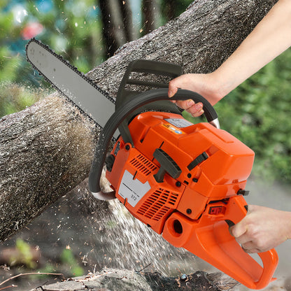 72CC 24" 2 Stroke Durable Chainsaw. well built, easy to start.