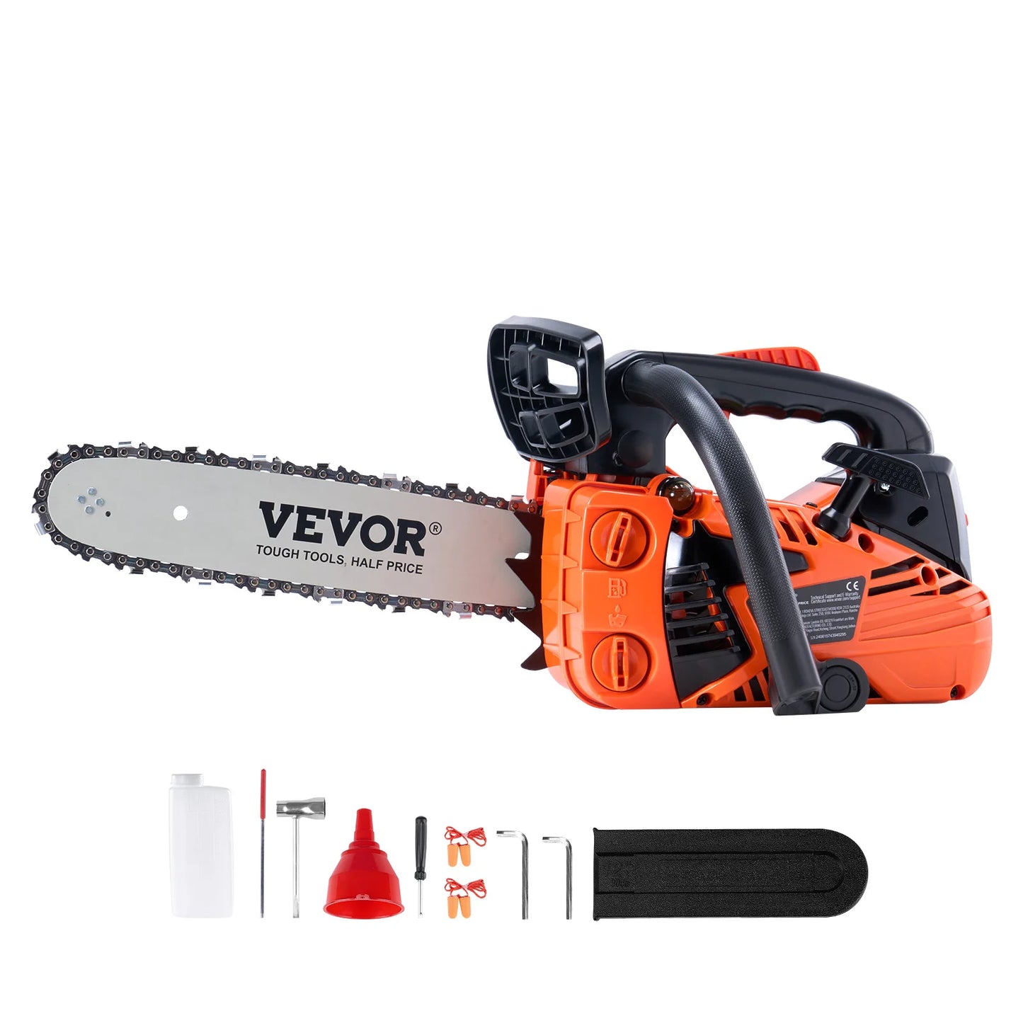 SucceBuy Gas Chainsaw Gasoline Powered Chain Saw Handheld Cordless Petrol Chainsaws for Tree Wood Branch Cutting&Tree Trimming