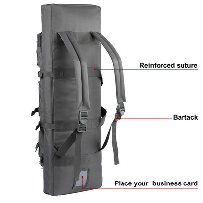 32 38 42 48 inch Tactical Double Rifle Case Molle Rifle Bag Sniper Airsoft Gun Case Backpack Hunting Gun Holster
