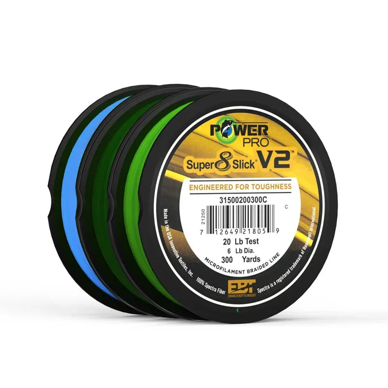 POWER PRO SSV2 275M PE Line 8 Strands Spectra Fishing Line Original USA fishing Braid Line PESCA