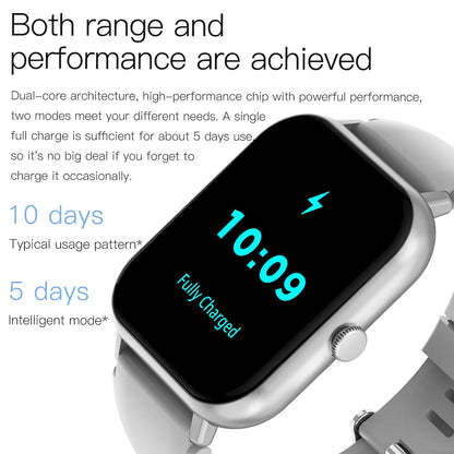 OLEVS 8203 Smart Watch 1.83 Inch Full Touch Screen Bluetooth Call Smartwatch Waterproof  Music Fitness Tracker Sports Smartwatch