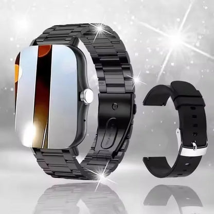 New Smart Watch Android IOS Phone 1.44‘’ Color Screen Bluetooth Call Blood Oxygen/Pressure Monitoring Smart Watch Women Men ht30