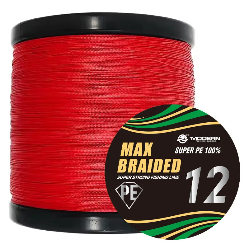 VIKINGAR 1000M 12 Strands Braided Fishing Line Super Strong Japan Multifilment PE Line Durable X12 300M 500M Carp Fishing Line