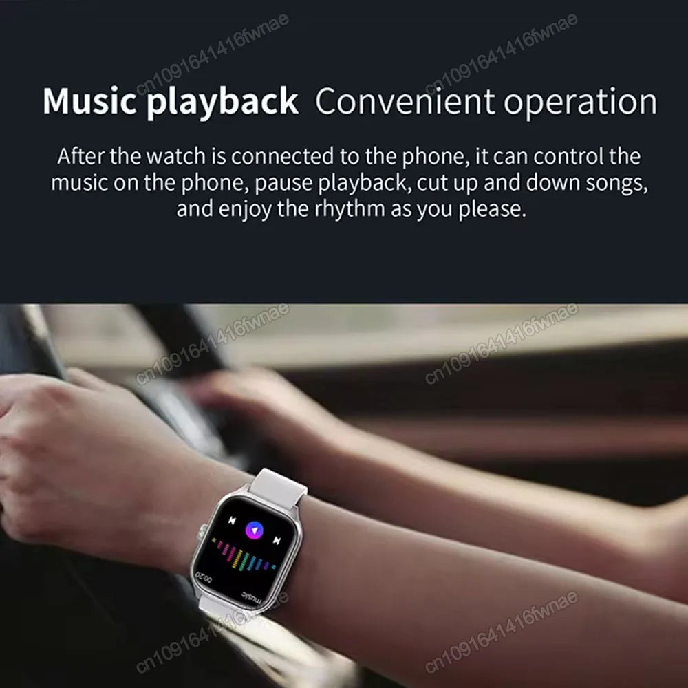 2026 New Smart Watch 2.01'' HD Display Bluetooth Call Message Alert Sports GPS Tracker Smartwatch Men Women For Android IOS Ht22