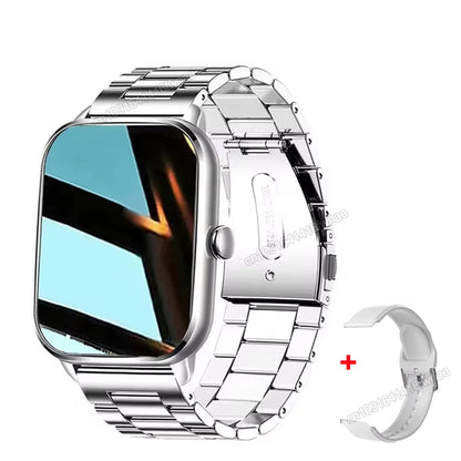 2026 New Smart Watch 2.01'' HD Display Bluetooth Call Message Alert Sports GPS Tracker Smartwatch Men Women For Android IOS Ht22