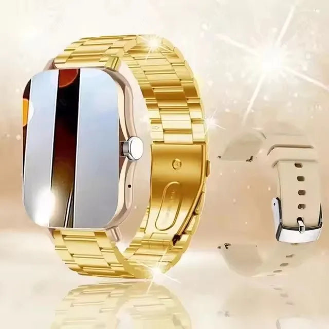 New Smart Watch Android IOS Phone 1.44‘’ Color Screen Bluetooth Call Blood Oxygen/Pressure Monitoring Smart Watch Women Men ht30