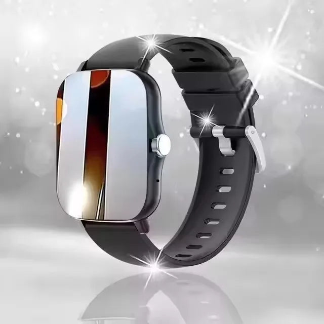 New Smart Watch Android IOS Phone 1.44‘’ Color Screen Bluetooth Call Blood Oxygen/Pressure Monitoring Smart Watch Women Men ht30
