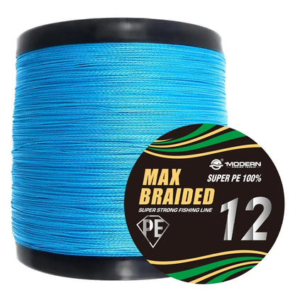 VIKINGAR 1000M 12 Strands Braided Fishing Line Super Strong Japan Multifilment PE Line Durable X12 300M 500M Carp Fishing Line