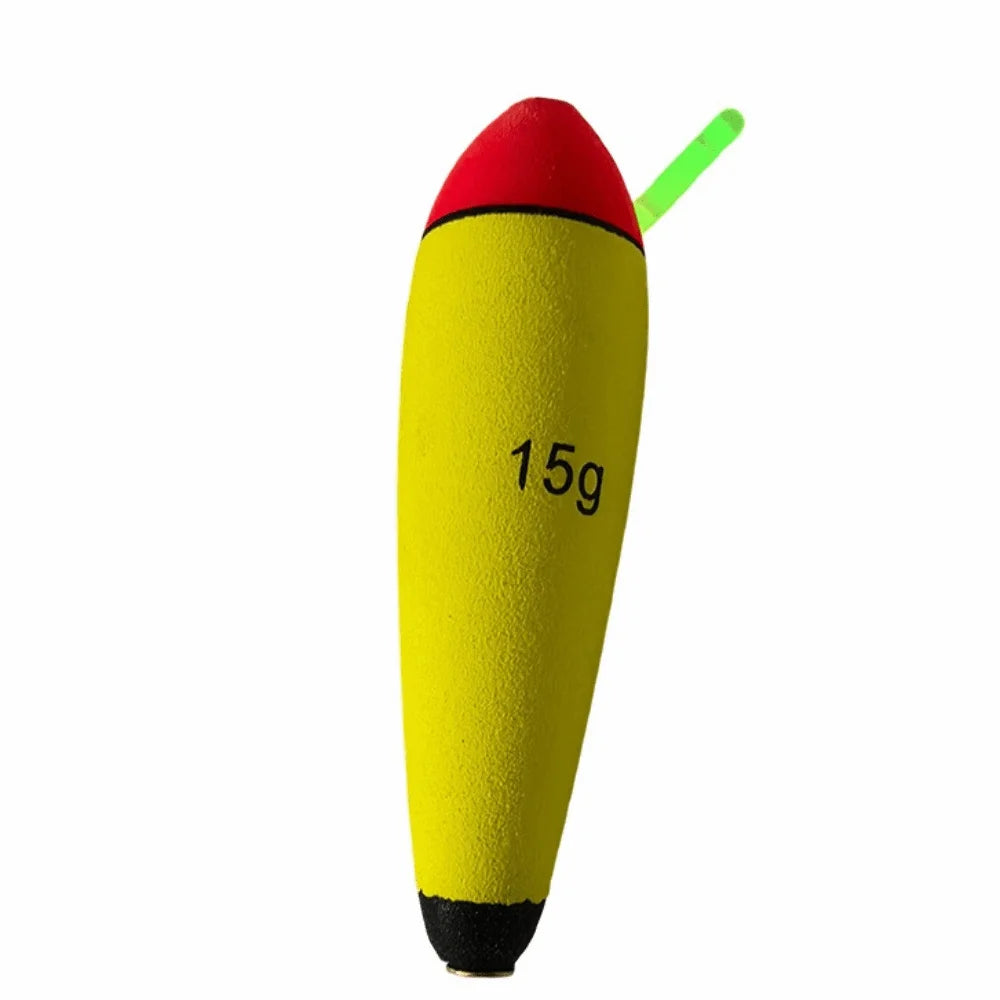 3pcs Peche 10g-100g Foam Fishing Float Elastic EVA Material Floating Buoyancy Buoyancy Fishing Tackle Water Sports