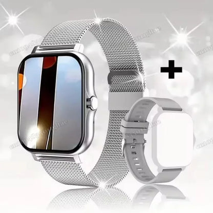 Smart Watch With Full Touch Screen Call Message Reminder Music Control And Other Functions Compatible with iPhone/Android HT30