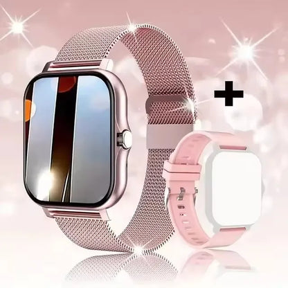 New Smart Watch Android IOS Phone 1.44‘’ Color Screen Bluetooth Call Blood Oxygen/Pressure Monitoring Smart Watch Women Men ht30
