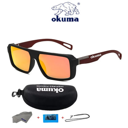 Okuma polarized fishing sunglasses UV400 men's and women's outdoor sports cycling hunting driving sunglasses