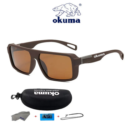 Okuma polarized fishing sunglasses UV400 men's and women's outdoor sports cycling hunting driving sunglasses