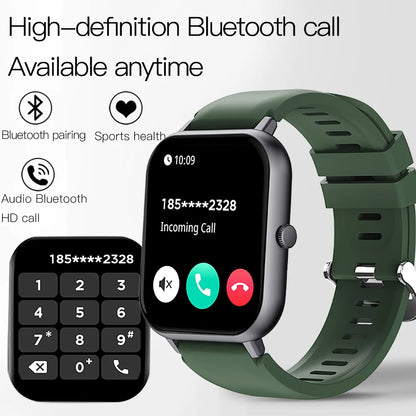 OLEVS 8203 Smart Watch 1.83 Inch Full Touch Screen Bluetooth Call Smartwatch Waterproof  Music Fitness Tracker Sports Smartwatch