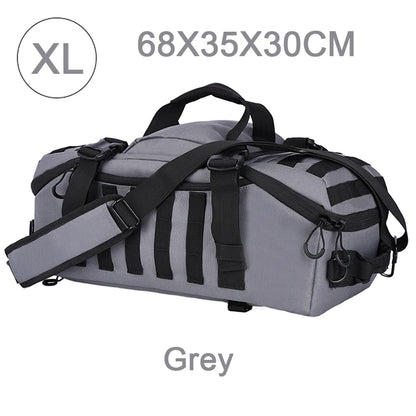 LQARMY 25L 45L 80L Sport Travel Bag Molle Tactical Backpack Gym Fitness Bag Large Duffle Bags for Camping Hunting Fishing