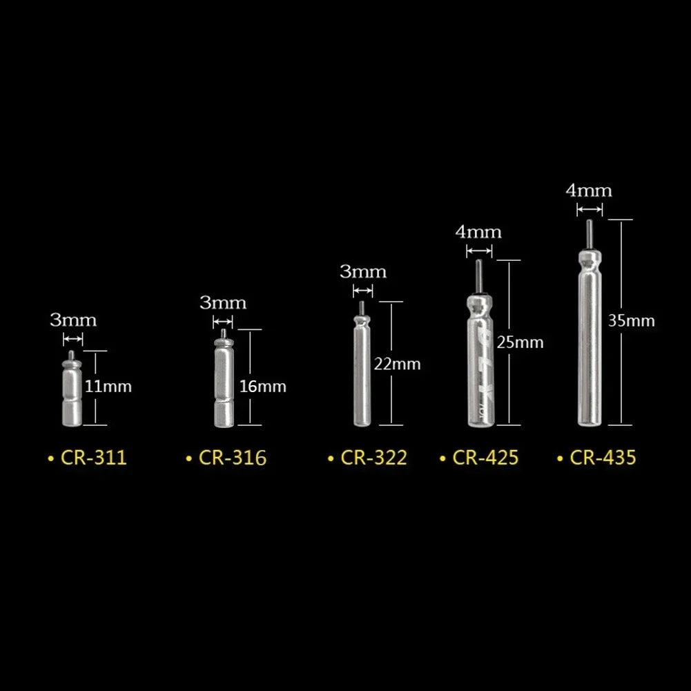 5-50PCS CR311 Luminous Battery Fishing Float Night Fishing Accessories Electronic Floats Batteries CR311